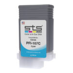 Replacement Cartridge for Canon Cyan PFI-107C