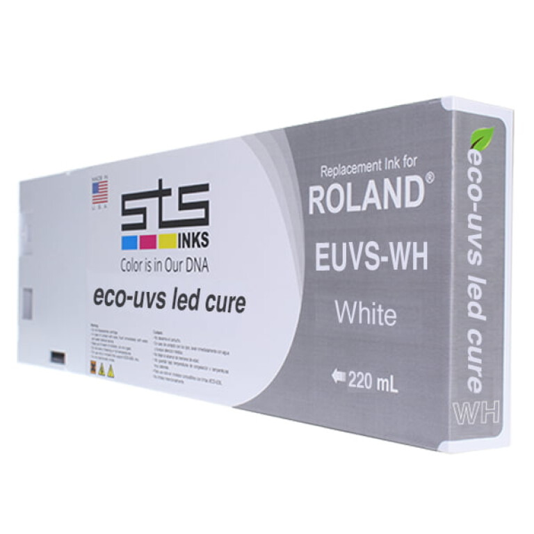 Replacement Cartridge for Roland LED UVS 220ml White EUVS-WH