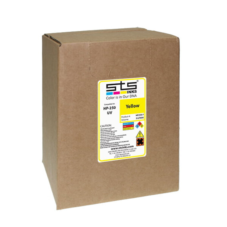 Replacement Bag for Hewlett Packard HP FB250 Scitex UV Yellow CH218A