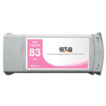 Replacement Cartridge for Hewlett Packard C494 680 ml HP83 - Light Magenta. BY STS INKS