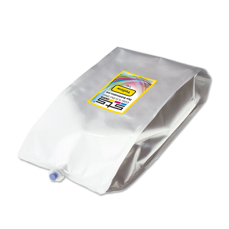 Dye Sublimation Ink Bag for Mimaki SB53 2 Liter Yellow