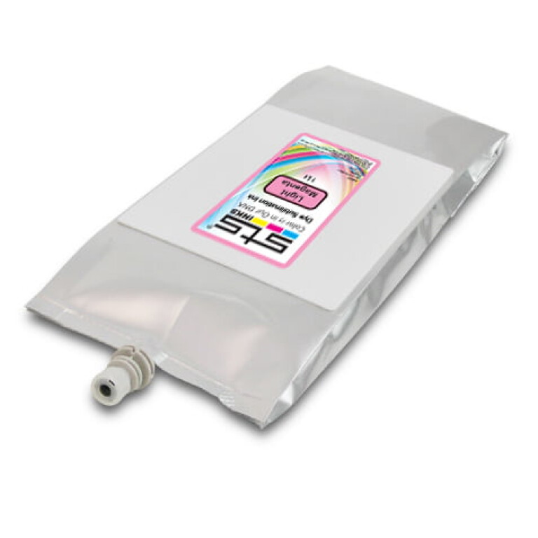 Dye Sublimation Ink Bag for Mutoh 1 Liter Light Magenta