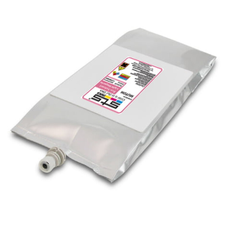 Eco-Solvent Ink Bag for Mutoh 1 Liter Light Magenta