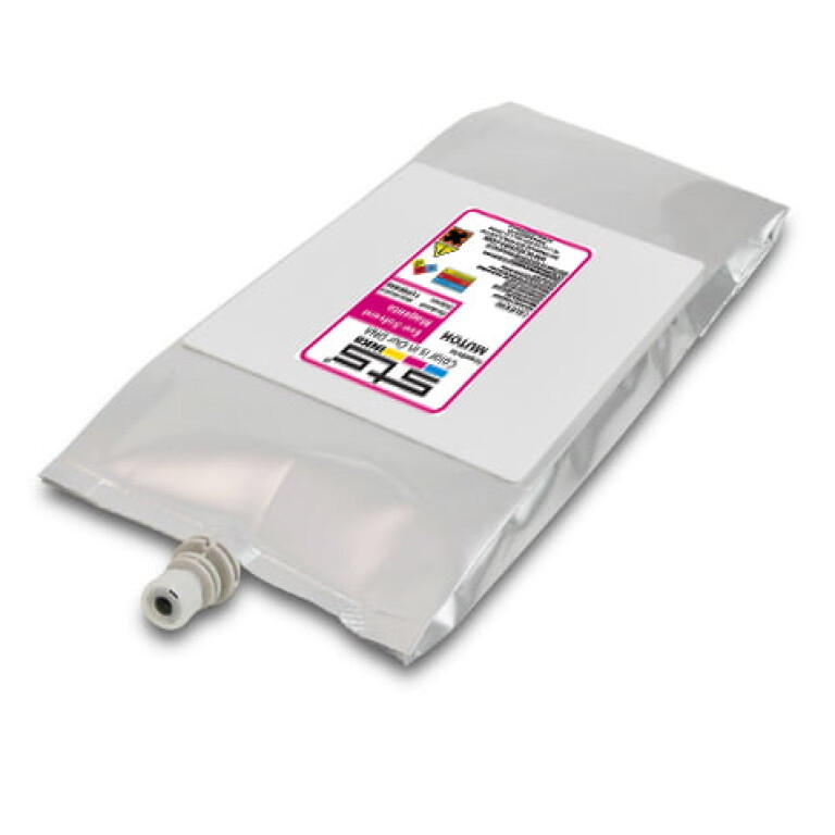 Eco-Solvent Ink Bag for Mutoh 1 Liter Magenta
