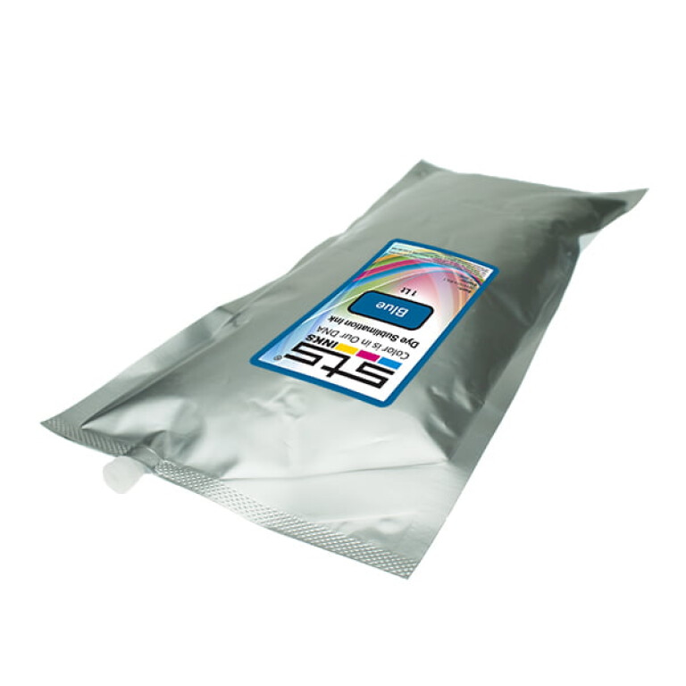 Dye Sublimation Ink Bag for Nite Bulk Systems 1 Liter Blue