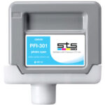 Replacement Cartridge for Canon PFI-301 330 ml - Photo Cyan. BY STS INKS