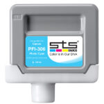 Replacement Cartridge for Canon Photo Cyan PFI-306PC