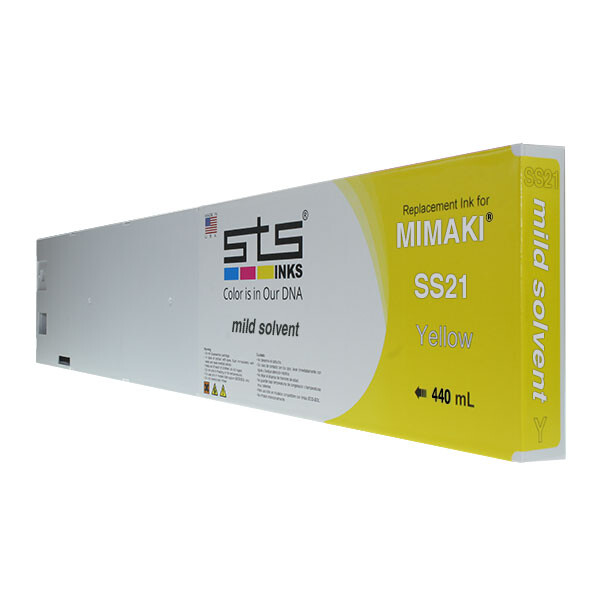 Mimaki SS21 ink イエロー SPC-0501Y 440ml Replacement Cartridge for Mimaki Mild Solvent SS21 440ml SPC-0501