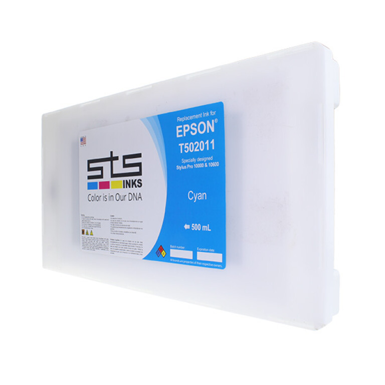 Replacement Cartridge for EPSON T50 500 ml Dye Base - STS Inks