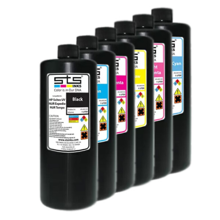 Replacement UV Cure Ink for HP Scitex 1L (NUR Expedio / Tempo)