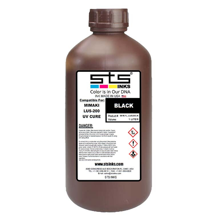 Mimaki UV Cure Ink LUS200 1 Liter Bottles STS Inks